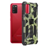 Laptop, Telefoane si Tablete - Telefoane mobile si accesorii - Accesorii Telefoane - Huse telefoane - Husa de protectie compatibila cu Samsung Galaxy A02s, PU, Camuflaj - Infinity.ro