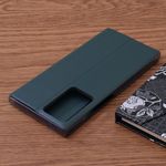 Laptop, Telefoane si Tablete - Telefoane mobile si accesorii - Accesorii Telefoane - Huse telefoane - Carcasa de protectie compatibila cu Samsung Galaxy Note 20 Ultra 5G/Note 20 Ultra, Piele ecologica, Verde - Infinity.ro