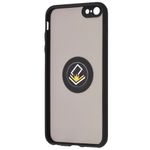 Laptop, Telefoane si Tablete - Telefoane mobile si accesorii - Accesorii Telefoane - Huse telefoane - Husa de protectie compatibila cu iPhone 6 Plus/ 6s Plus, Metal, Negru - Infinity.ro
