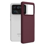 Laptop, Telefoane si Tablete - Telefoane mobile si accesorii - Accesorii Telefoane - Huse telefoane - Husa de protectie compatibila cu Xiaomi Mi 11 Ultra, Soft Silicon, Violet - Infinity.ro