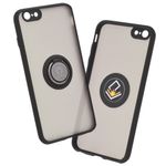 Laptop, Telefoane si Tablete - Telefoane mobile si accesorii - Accesorii Telefoane - Huse telefoane - Husa de protectie compatibila cu iPhone 6 Plus/ 6s Plus, Metal, Negru - Infinity.ro