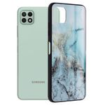 Laptop, Telefoane si Tablete - Telefoane mobile si accesorii - Accesorii Telefoane - Huse telefoane - Husa de protectie compatibila cu Samsung Galaxy A22 5G, PC, Bleu - Infinity.ro