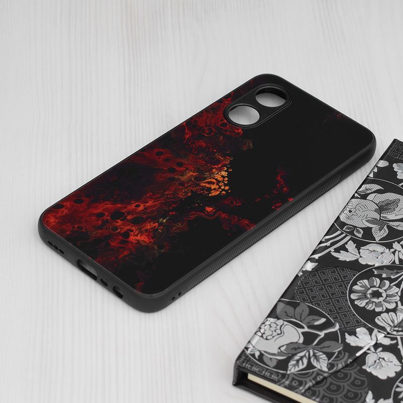 Laptop, Telefoane si Tablete - Telefoane mobile si accesorii - Accesorii Telefoane - Huse telefoane - Husa de protectie compatibila cu Oppo A17, PC, Rosu - Infinity.ro