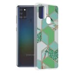 Laptop, Telefoane si Tablete - Telefoane mobile si accesorii - Accesorii Telefoane - Huse telefoane - Husa de protectie compatibila cu Samsung Galaxy A21s, PU, Verde - Infinity.ro