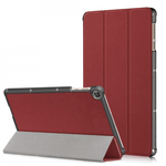 Laptop, Telefoane si Tablete - Tablete si accesorii tablete - Accesorii Tablete - Huse tablete - Husa Felman's tip carte din piele ecologica, pentru Lenovo Tab M10 FHD PLUS (TB-X606F) de 10.3 inch, Burgundy - Infinity.ro