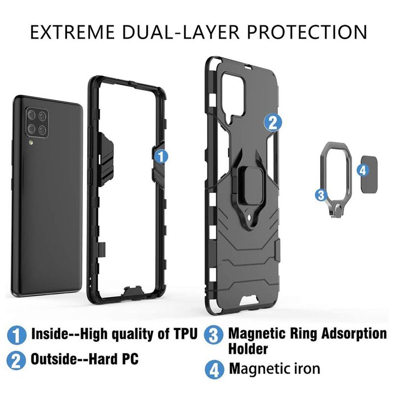 Laptop, Telefoane si Tablete - Telefoane mobile si accesorii - Accesorii Telefoane - Huse telefoane - Husa de protectie compatibila cu Samsung Galaxy A42 5G, Soft Silicon, Negru - Infinity.ro