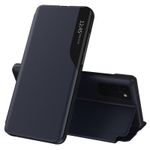 Laptop, Telefoane si Tablete - Telefoane mobile si accesorii - Accesorii Telefoane - Huse telefoane - Carcasa de protectie compatibila cu Samsung Galaxy A03s, Piele ecologica, Albastru - Infinity.ro