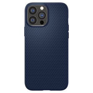 Husa de protectie compatibila cu iPhone 13 Pro, PU, Bleumarin