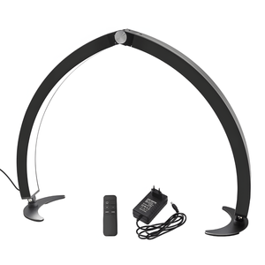 Lampa Profesionala LED Manichiura , WellLuck, Semiluna, 40 W, 320 LED-uri, Telecomanda, Manichiura/Pedichiura