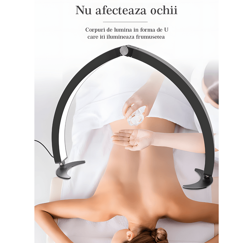 Ingrijire personala si Cosmetice - Aparate & accesorii ingrijire personala - Aparate cosmetice - Aparate pentru manichiura-pedichiura - Lampa Profesionala LED Manichiura , WellLuck, Semiluna, 40 W, 320 LED-uri, Telecomanda, Manichiura/Pedichiura - Infinity.ro