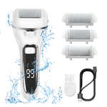 Ingrijire personala si Cosmetice - Aparate & accesorii ingrijire personala - Aparate cosmetice - Aparate pentru manichiura-pedichiura - Set Pila Electrica WellLuck, Curatare Talpi /Calcaie, Display Digital, Lanterna LED, Acumulator 1200 mAh, Incarcare USB - Infinity.ro