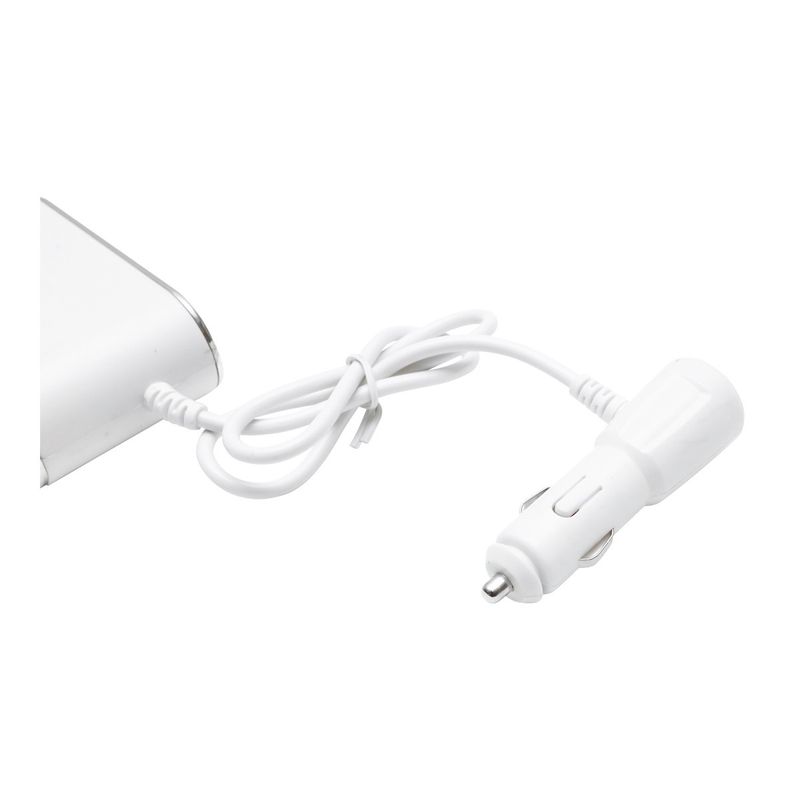 Auto si Moto - Electrice auto - Iluminare si semnalizare - Becuri auto - Adaptor bricheta auto tripla 12/24V, iluminata LED, cu intrerupator individual si 1 port USB, 5V, 2.1A - Infinity.ro