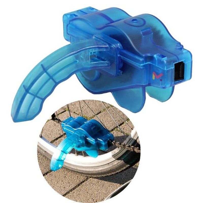 Sport si Outdoor - Camping - Accesorii camping si drumetii - Kit DeLuxe pentru curatarea lantului bicicletei, Albastru - Infinity.ro