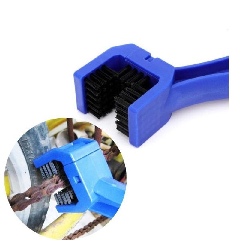 Sport si Outdoor - Camping - Accesorii camping si drumetii - Kit DeLuxe pentru curatarea lantului bicicletei, Albastru - Infinity.ro