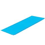 Sport si Outdoor - Camping - Accesorii camping si drumetii - Saltea camping auto-gonflabila, poliester si spuma PU, albastru, 180x50 cm, Springos - Infinity.ro