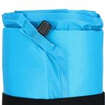 Sport si Outdoor - Camping - Accesorii camping si drumetii - Saltea camping auto-gonflabila, poliester si spuma PU, albastru, 180x50 cm, Springos - Infinity.ro