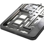 Auto si Moto - Piese auto si accesorii - Interior auto - Accesorii interior - Suport numar inmatriculare din plastic, calitate Premium, culoare GRAFIT - Infinity.ro