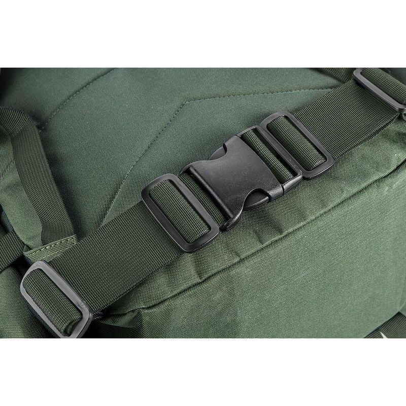 Sport si Outdoor - Camping - Accesorii camping si drumetii - Ghiozdan/rucsac turistic, 4 in 1, model Survival, verde inchis, NEO - Infinity.ro