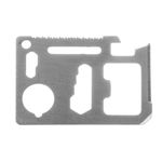 Sport si Outdoor - Camping - Accesorii camping si drumetii - Kit turistic/supravietuire, cu trusa, set 7 piese, 13.5x8x3.5 cm, Isotrade - Infinity.ro