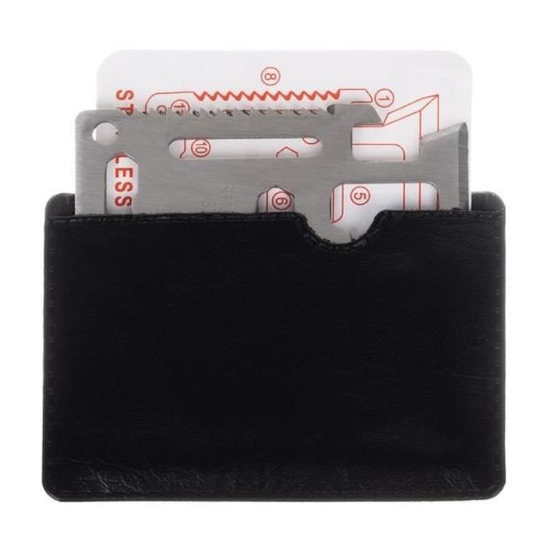 Sport si Outdoor - Camping - Accesorii camping si drumetii - Kit turistic/supravietuire, cu trusa, set 7 piese, 13.5x8x3.5 cm, Isotrade - Infinity.ro