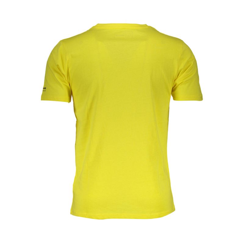 Fashion, accesorii si bijuterii - Barbati - Imbracaminte - Tricouri si bluze barbati - Tricou maneci scurte, Gas, Galben, L INTL - Infinity.ro