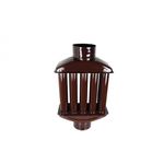 Casa si Gradina - Termice - Sobe, Seminee si accesorii - Accesorii seminee si sobe - Pachet Recuperator caldura din tabla emailata 120 mm + 2 x Burlane 90cm/120mm - Infinity.ro