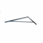 Casa si Gradina - Mobilier - Feronerie si accesorii mobila - Consola Metalica Punte 300x 200mm Zincat Alb - Infinity.ro