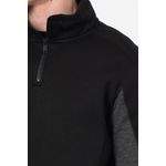 Fashion, accesorii si bijuterii - Barbati - Imbracaminte - Tricouri si bluze barbati - Bluza sport guess cu buzunare laterale cu fermoar M INTL Negru - Infinity.ro