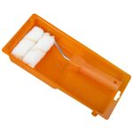 Casa si Gradina - Constructii - Vopsea si tencuieli - Unelte de vopsit si tencuit - Mini Trafalet Acril cu Tava EvoTools, Lungime 100 mm - Infinity.ro