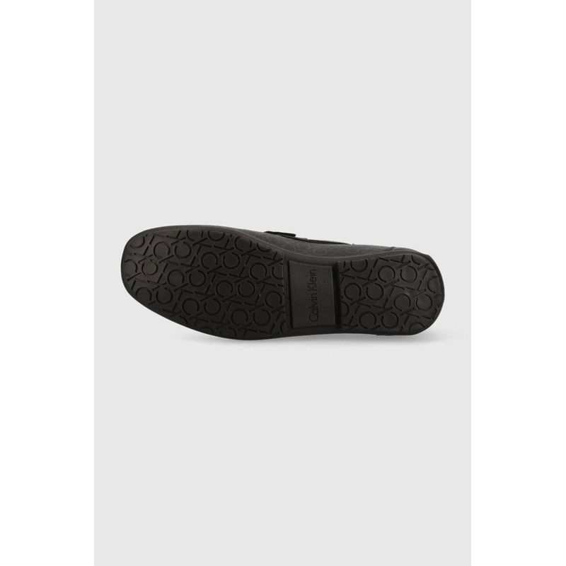 Fashion, accesorii si bijuterii - Barbati - Incaltaminte barbati - Mocasini barbati - Mocasini Calvin Klein Logo Hw Driver Mono HM0HM00843 40 EU Negru - Infinity.ro