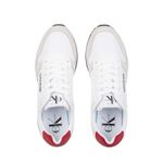 Fashion, accesorii si bijuterii - Barbati - Incaltaminte barbati - Sneakers si tenisi barbati - Sneakers CALVIN KLEIN JEANS Runner Sneaker Laceup YM0YM00038 41 EU Alb - Infinity.ro