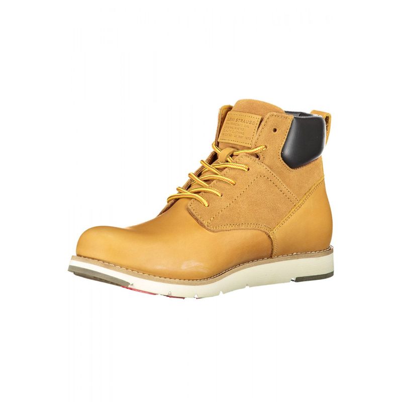 Fashion, accesorii si bijuterii - Barbati - Incaltaminte barbati - Ghete barbati - Ghete Levi's de piele si piele intoarsa Jax 44 EU Maro caramel - Infinity.ro