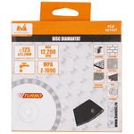 Casa si Gradina - Constructii - Scule electrice si accesorii - Accesorii polizare si slefuire - Disc Diamantat Turbo Diametru 230mm - Infinity.ro