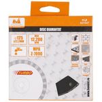 Casa si Gradina - Constructii - Scule electrice si accesorii - Accesorii polizare si slefuire - Disc Diamantat Turbo Diametru 115mm Evotools - Infinity.ro