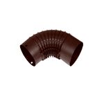 Casa si Gradina - Termice - Sobe, Seminee si accesorii - Accesorii seminee si sobe - Cot Emailat Economic 130mm Maro - Infinity.ro