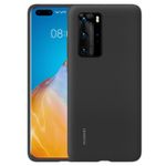 Laptop, Telefoane si Tablete - Telefoane mobile si accesorii - Accesorii Telefoane - Huse telefoane - Husa de protectie autentica Huawei - Potrivire ideala pentru Huawei P40 Pro, design din silicon moale, capac de protectie - Negr - Infinity.ro