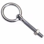 Casa si Gradina - Constructii - Feronerie si accesorii - Suruburi, dibluri si accesorii uz general - Belciug cu Surub Metric cu Piulita Diametru Surub 10mm, Lungime Surub 115mm, Diametru Ochi 48mm Evo - Infinity.ro