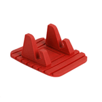 Laptop, Telefoane si Tablete - Telefoane mobile si accesorii - Accesorii Telefoane - Suport si docking telefoane - Suport antialunecare pentru bordul masinii, pentru telefon, compatibilitate universala, silicon, culoare rosie - Infinity.ro