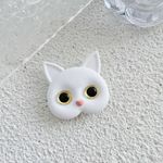 Laptop, Telefoane si Tablete - Telefoane mobile si accesorii - Accesorii Telefoane - Suport si docking telefoane - Suport adeziv tip popsocket, universal, model pisica alba, oglinda incorporata - Infinity.ro