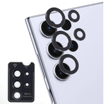 Laptop, Telefoane si Tablete - Telefoane mobile si accesorii - Accesorii Telefoane - Folii protectie telefoane - Set de folii individuale pentru camera foto, compatibil cu Samsung Galaxy S24 Ultra, sticla, culoare neagra - Infinity.ro
