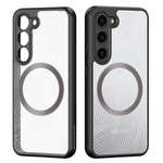 Laptop, Telefoane si Tablete - Telefoane mobile si accesorii - Accesorii Telefoane - Huse telefoane - Husa de protectie Aimo MagSafe Series, compatibila cu Samsung Galaxy S23, culoare negru transparent - Infinity.ro