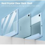 Laptop, Telefoane si Tablete - Tablete si accesorii tablete - Accesorii Tablete - Huse tablete - Husa de protectie compatibila cu Samsung Galaxy Tab S6 Lite 10.4", book cover cu functie stand si suport pentru pen, culoare bleu - Infinity.ro