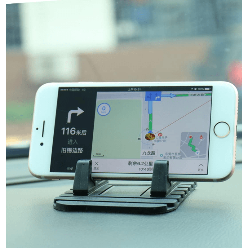 Laptop, Telefoane si Tablete - Telefoane mobile si accesorii - Accesorii Telefoane - Suport si docking telefoane - Suport antialunecare pentru bordul masinii, pentru telefon, compatibilitate universala, silicon, culoare albastra - Infinity.ro