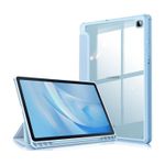 Laptop, Telefoane si Tablete - Tablete si accesorii tablete - Accesorii Tablete - Huse tablete - Husa de protectie compatibila cu Samsung Galaxy Tab S6 Lite 10.4", book cover cu functie stand si suport pentru pen, culoare bleu - Infinity.ro