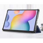 Laptop, Telefoane si Tablete - Tablete si accesorii tablete - Accesorii Tablete - Huse tablete - Husa de protectie compatibila cu Samsung Galaxy Tab S7 FE 12.4" T730/T736 2021, book cover cu functie stand si suport pentru pen, culoare albastru - Infinity.ro