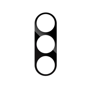 Folie de protectie pentru camera, compatibila cu Samsung Galaxy S24, sticla, cu margini negre