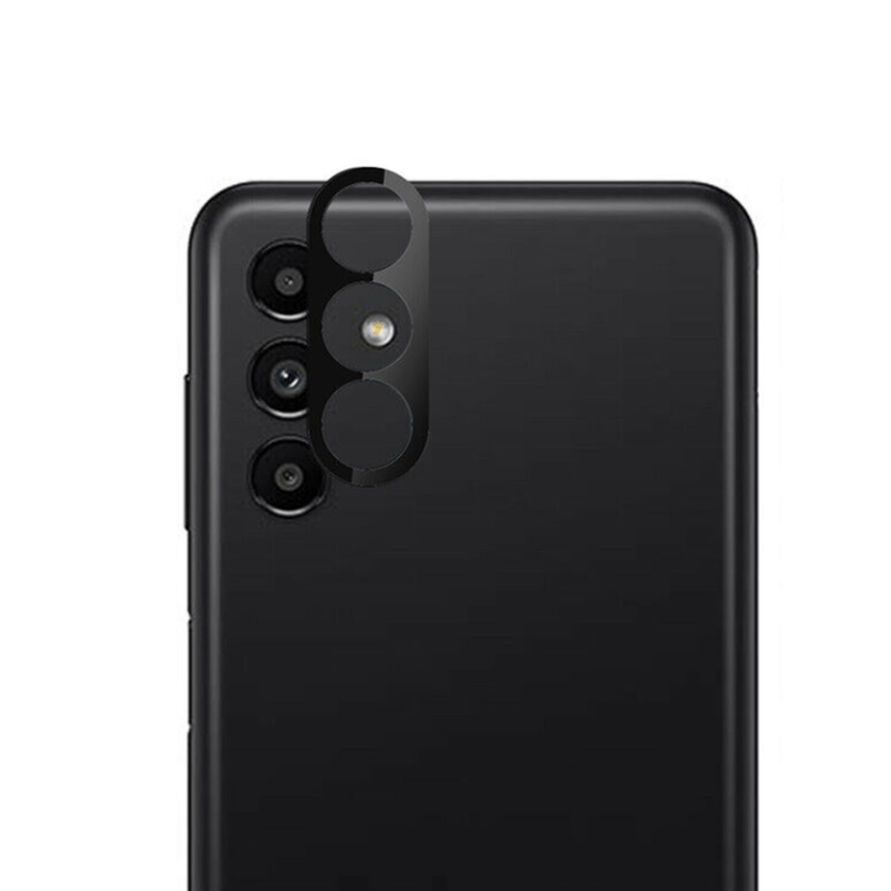 Laptop, Telefoane si Tablete - Telefoane mobile si accesorii - Accesorii Telefoane - Folii protectie telefoane - Folie de protectie pentru camera, compatibila cu Samsung Galaxy A14 5G, duritate sticla 9H, culoare neagra - Infinity.ro