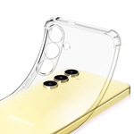 Laptop, Telefoane si Tablete - Telefoane mobile si accesorii - Accesorii Telefoane - Huse telefoane - Husa de protectie, compatibila cu Samsung Galaxy S24, colturi intarite, din silicon, transparent - Infinity.ro