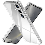 Laptop, Telefoane si Tablete - Telefoane mobile si accesorii - Accesorii Telefoane - Huse telefoane - Husa de protectie, compatibila cu Samsung Galaxy S24, colturi intarite, din silicon, transparent - Infinity.ro