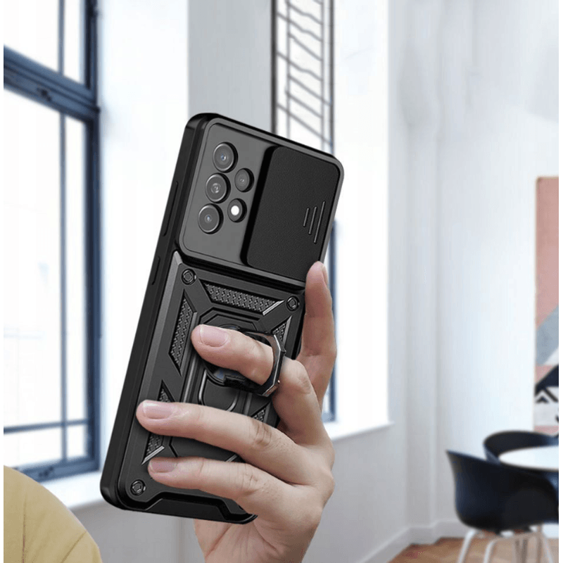 Laptop, Telefoane si Tablete - Telefoane mobile si accesorii - Accesorii Telefoane - Huse telefoane - Husa de protectie CamShield Series, compatibila cu Samsung Galaxy S24 Ultra, material TPU, culoare neagra - Infinity.ro